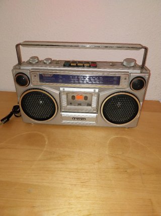 Radio Sanyo Boombox Años 80