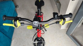 Bicicleta infantil 16" B'Twin Racing 900 Roja