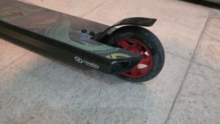 Patinete Oxelo Scooter Negro y Rojo