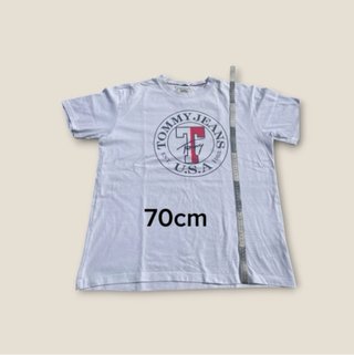 Camiseta Tommy Jeans Vintage Logo Blanca XL