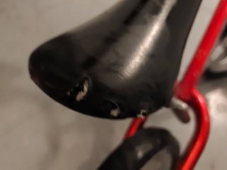 Bicicleta infantil sin pedales roja,dos unidades