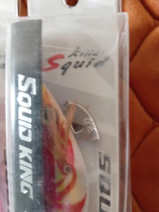 2 Señuelos Pesca Calamar Squid King Jig