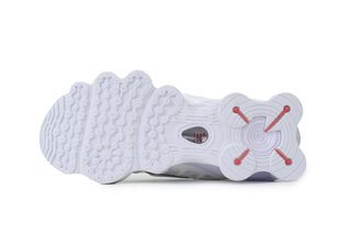 Zapatillas Nike Shox Plata y Blanco