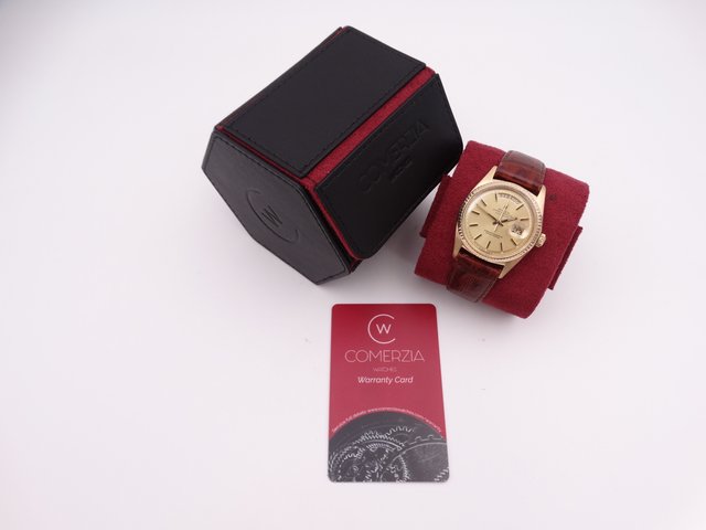 ROLEX Day-Date 1803 Oro 36mm Piel Servicio