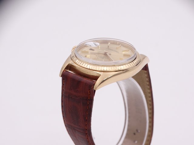 ROLEX Day-Date 1803 Oro 36mm Piel Servicio