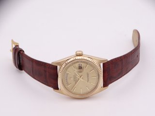 ROLEX Day-Date 1803 Oro 36mm Piel Servicio