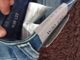Pantalón Calvin Klein Talla 30 Azul