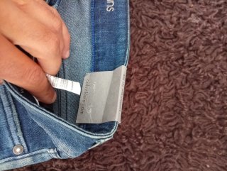 Pantalón Calvin Klein Talla 30 Azul