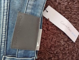 Pantalón Calvin Klein Talla 30 Azul