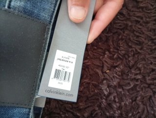 Pantalón Calvin Klein Talla 30 Azul