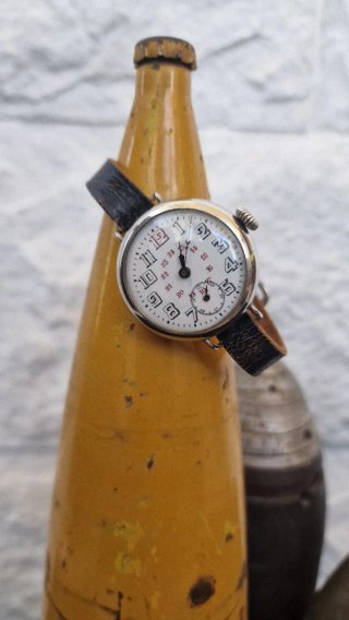 Orologio da trincea WW1 ufficiale prima guerra
