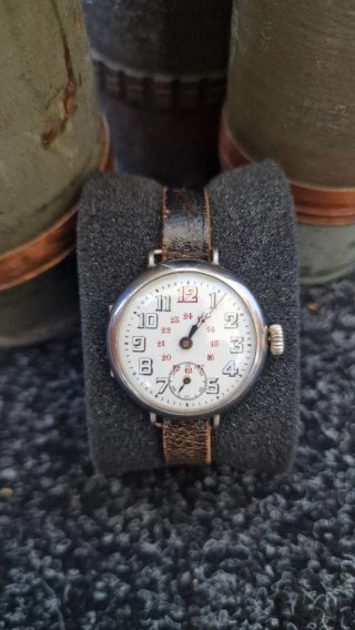 Orologio da trincea WW1 ufficiale prima guerra