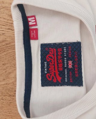 Camiseta Superdry Real Talla M