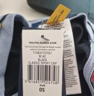 Gorra Polo Ralph Lauren Negra