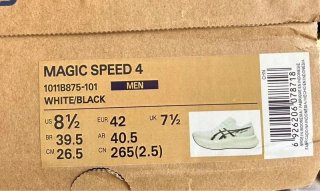 Zapatillas Asics Magic Speed 4 - Talla 42