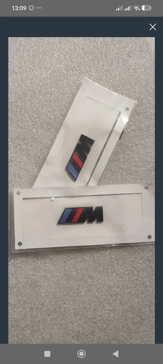 2 Logos Bmw M/// Laterales.