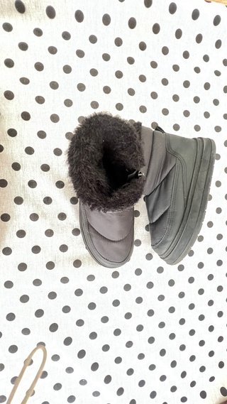 Botines invierno niña negros talla 31