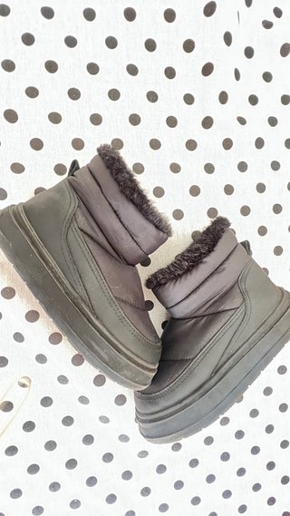 Botines invierno niña negros talla 31