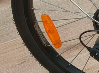 Bicicleta Paseo Plegable Negra