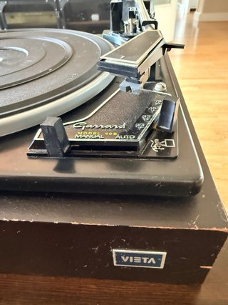 Tocadiscos Vieta Vintage Negro