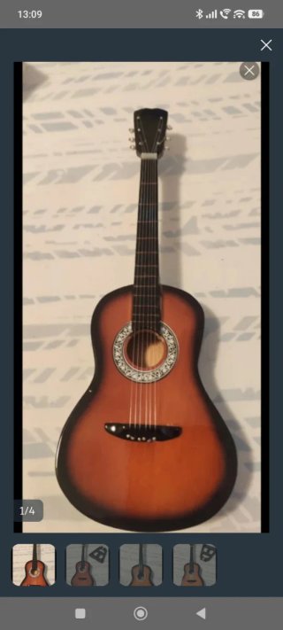 Miniatura Guitarra Clásica