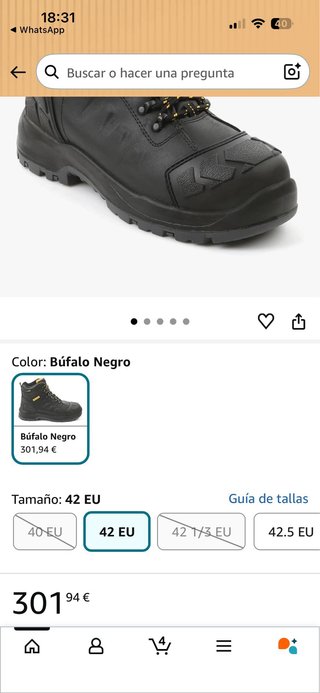 Botas de seguridad DeWalt Marrón/Negro