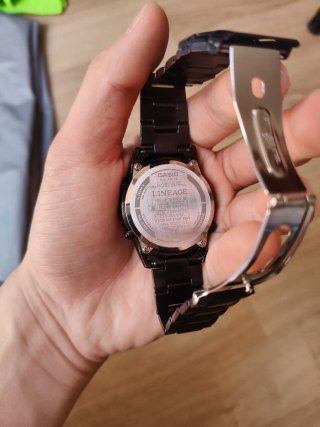 Reloj Casio Solar Negro