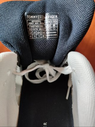 Zapatillas Tommy Hilfiger Blancas y Rojas