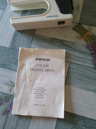 Plancha de vapor portátil PIFCO