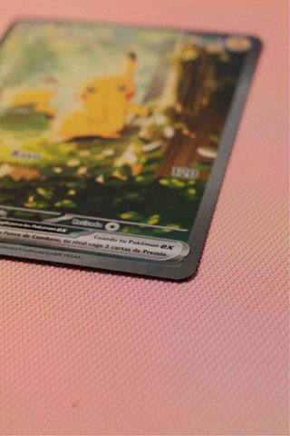 Carta Pokémon Pikachu EX 276/217 Español TCG