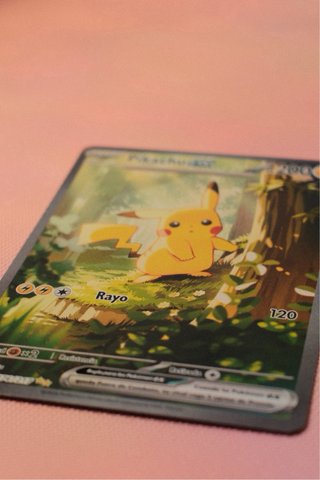 Carta Pokémon Pikachu EX 276/217 Español TCG