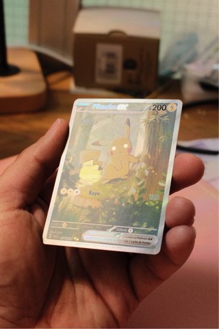 Carta Pokémon Pikachu EX 276/217 Español TCG