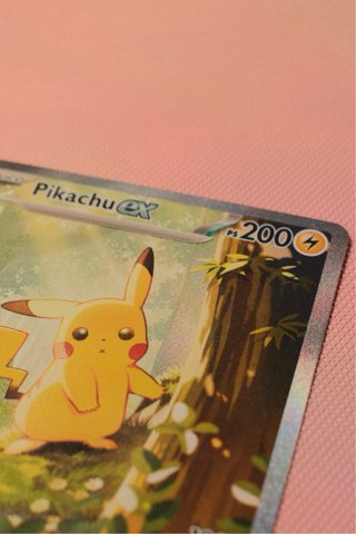 Carta Pokémon Pikachu EX 276/217 Español TCG
