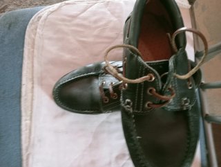 Zapatos náuticos verdes talla 37