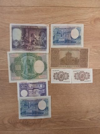 Lote 48 Billetes Españoles.