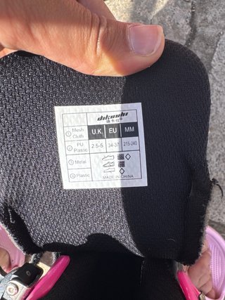 Patines en línea Oxelo rosas y negros