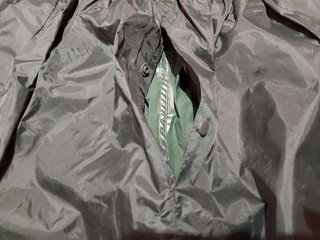 Pantalón impermeable verde XXL