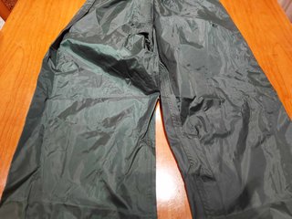 Pantalón impermeable verde XXL