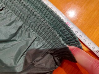 Pantalón impermeable verde XXL
