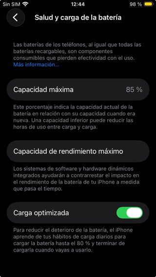 iPhone SE (3ª gen) Negro