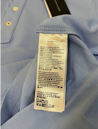 Polo Tommy Hilfiger Azzurro Taglia S