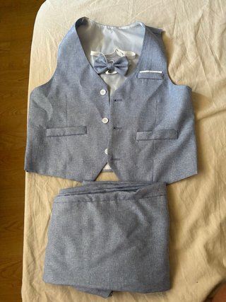 Traje de chaqueta y pantalón a cuadros