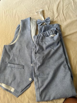 Traje de chaqueta y pantalón a cuadros