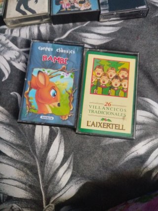 2 Cintas Infantiles Cuentos Clásicos Bambi