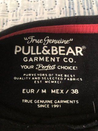 Camiseta Pull&Bear Pop Corn Talla M