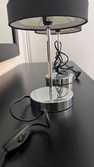 Juego de 2 Lámparas Mesita Noche