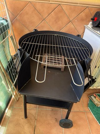 Barbacoa portátil negra