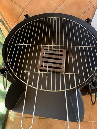 Barbacoa portátil negra