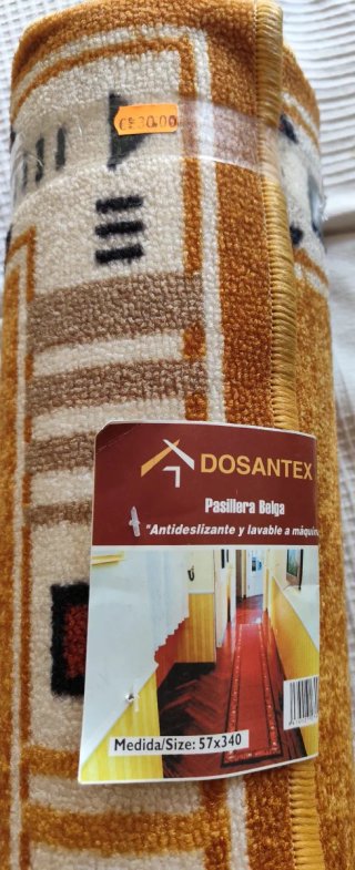 Alfombra Pasillera DOSANTEX 57x340 Antideslizante