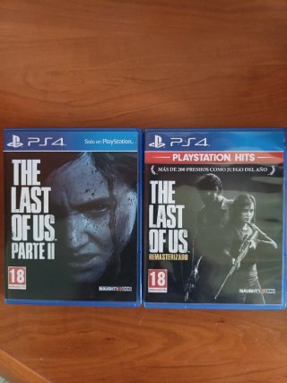 PS4 The Last of Us Parte II y Remasterizado